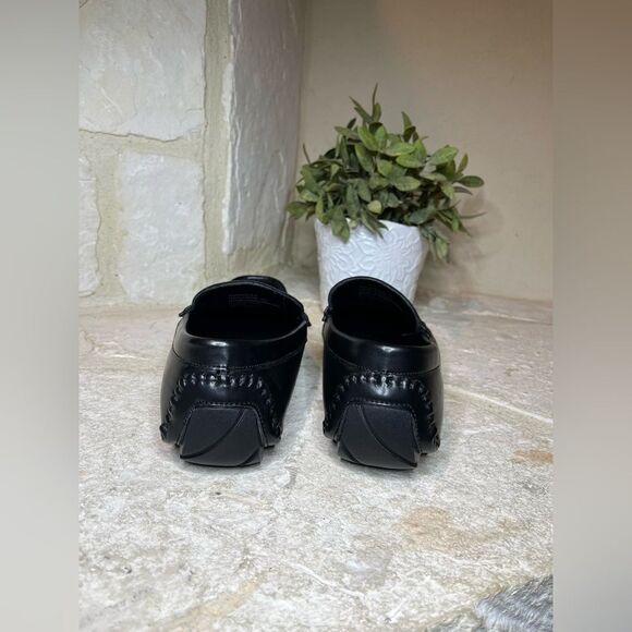 Guess black faux leather Alai Driving Loafers Sz 8 main image 5